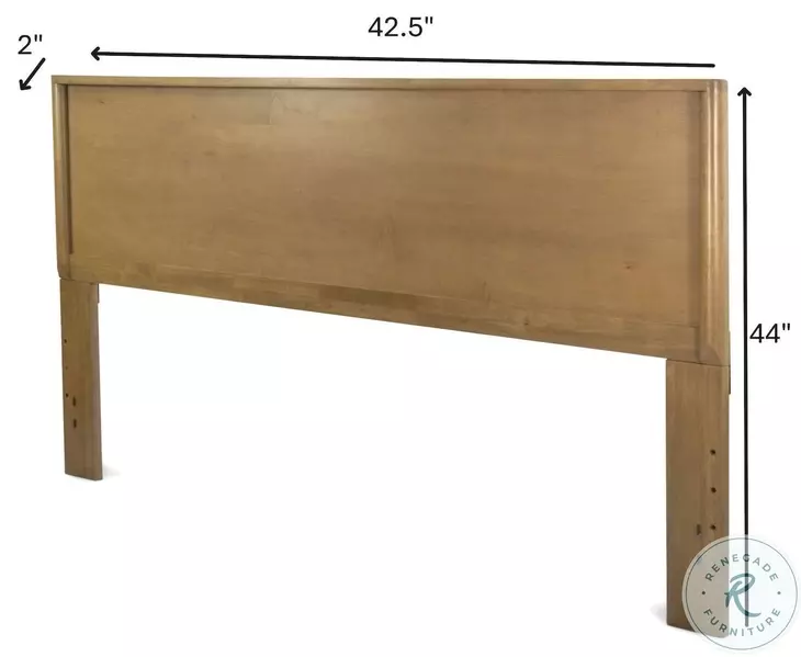Maplewood Warm Maple Twin Headboard
