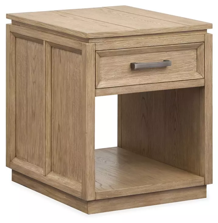 Burnham Sable Dusk Rectangular End Table
