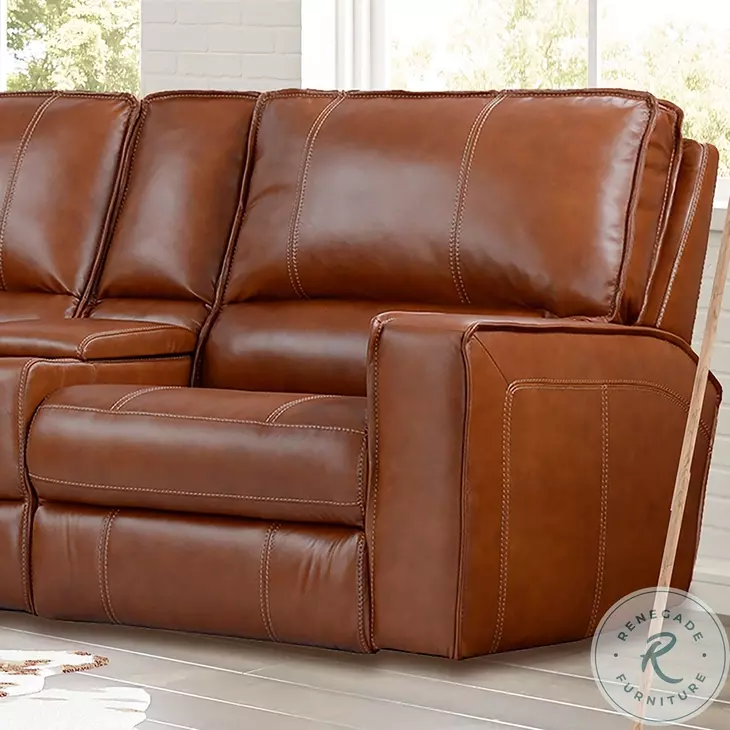 Rockford Verona Saddle Modular Power Reclining Sectional