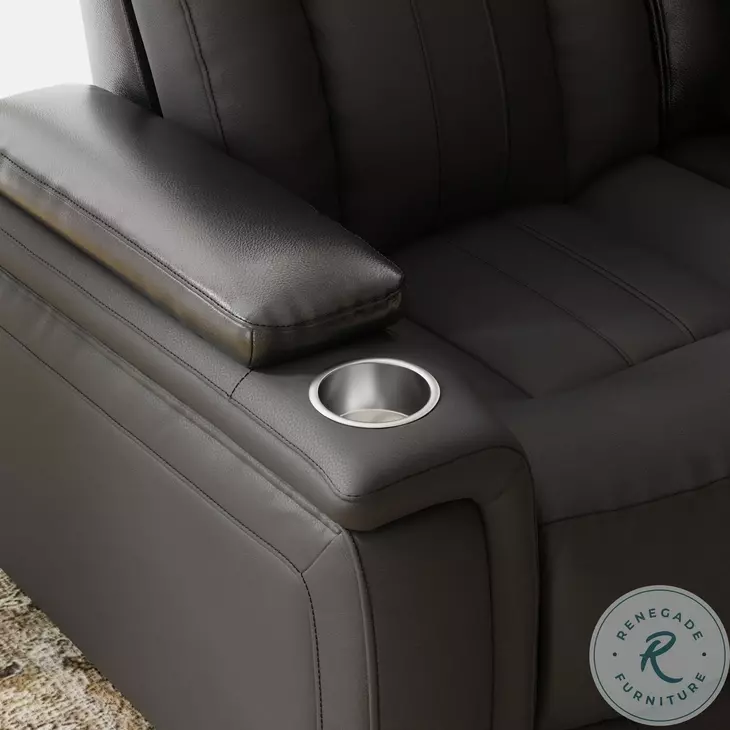 Vanderbilt Midnight Power Reclining Loveseat