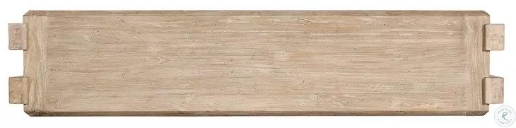 Mercantile Light Natural Wood Sofa Table
