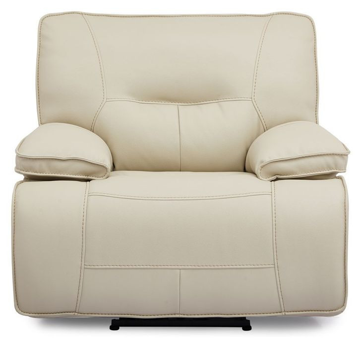 Spartacus Oyster Performance Fabric Power Recliner with Power Headrest