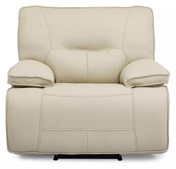 Spartacus Oyster Power Recliner with Power Headrest
