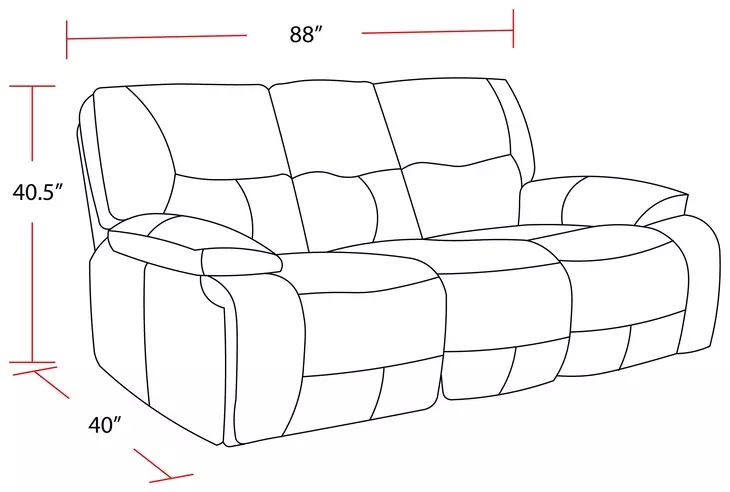 Spartacus Chocolate Dual Performance Fabric 88" Power Reclining Sofa with Power Headrest