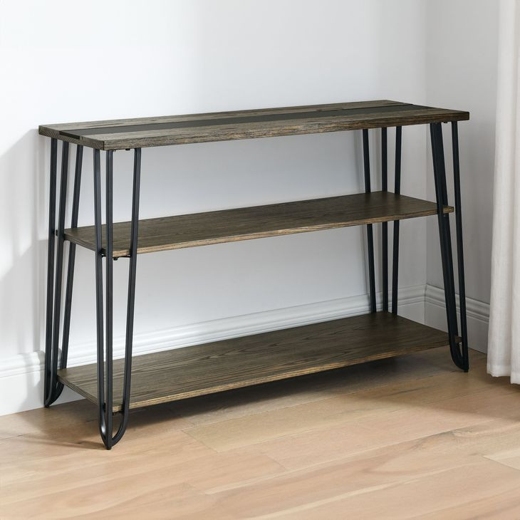 Harper Brown Sofa Table