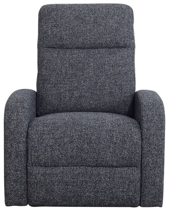 Thriller Natural Beauty Denim Power Swivel Glider Recliner