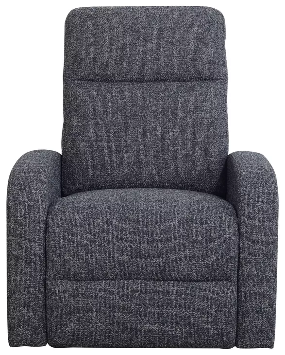 Thriller Natural Beauty Denim Power Swivel Glider Recliner