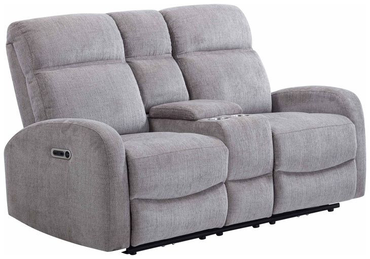 Tuscany Whiskers Nature Power Reclining Console Loveseat