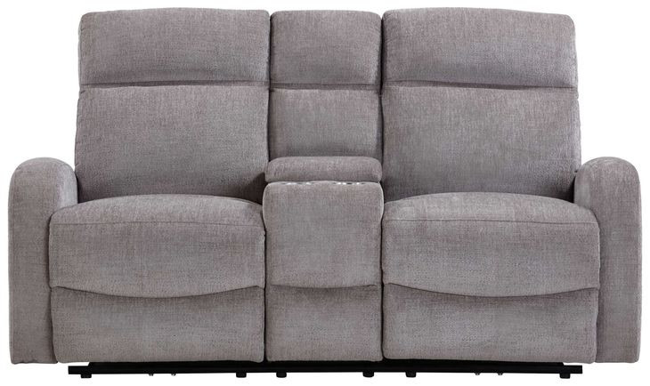 Tuscany Whiskers Nature Power Reclining Console Loveseat