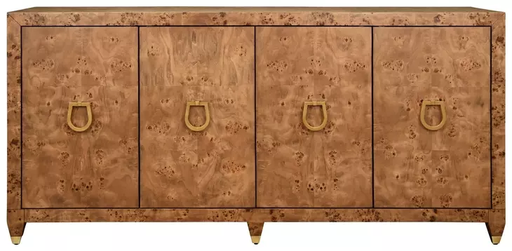 Mulligan Dark Brown 4 Door Buffet