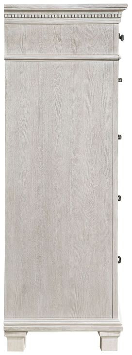 Silver Sands Gray Upholstered Panel Bedroom Set