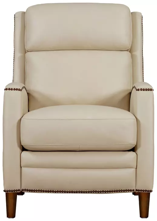 Vermont Pearl Glow Leather Recliner