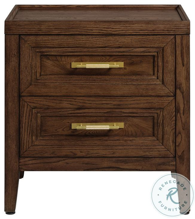 Marlow Sable 2 Drawer Nightstand