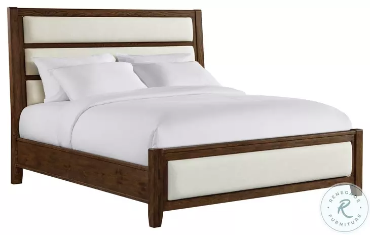 Marlow Sable King Upholstered Panel Bed