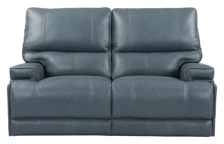 Whitman Verona Azure Cordless Power Reclining Loveseat with Power Headrest