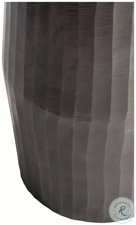 Baja Black Nickel Outdoor Accent Table