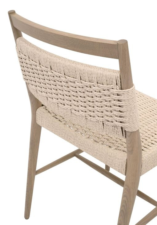 Bronze Bay Blonde and Natural Oak Myles Dining Chair Set of 2