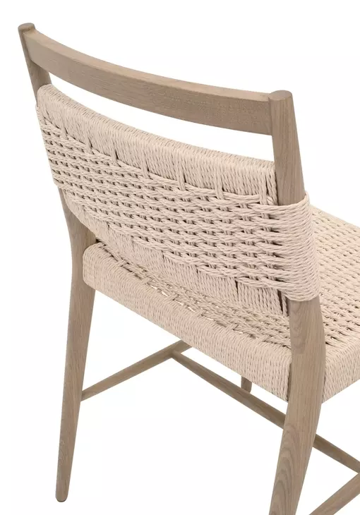 Bronze Bay Blonde and Natural Oak Myles Dining Chair Set of 2