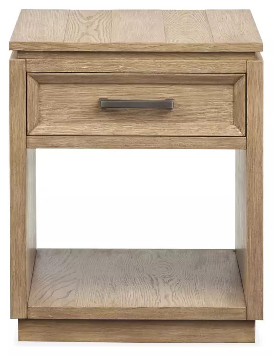 Burnham Sable Dusk Rectangular End Table