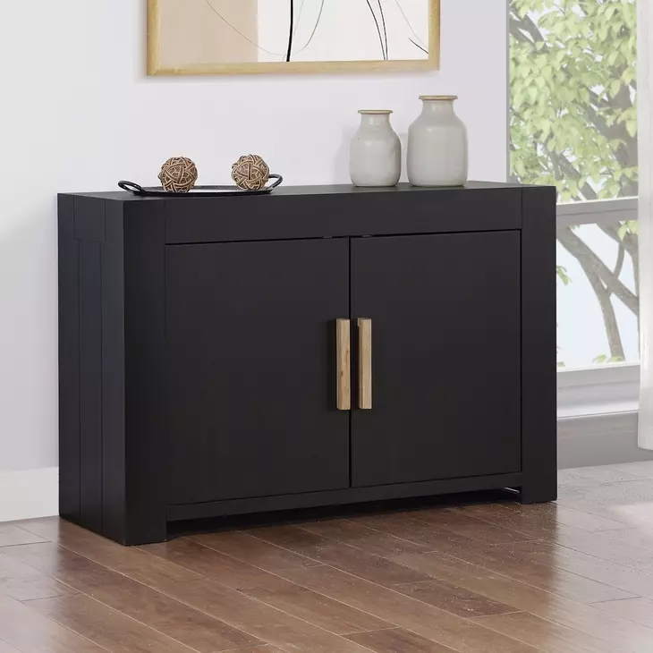 Aubrey Black 2 Door Server