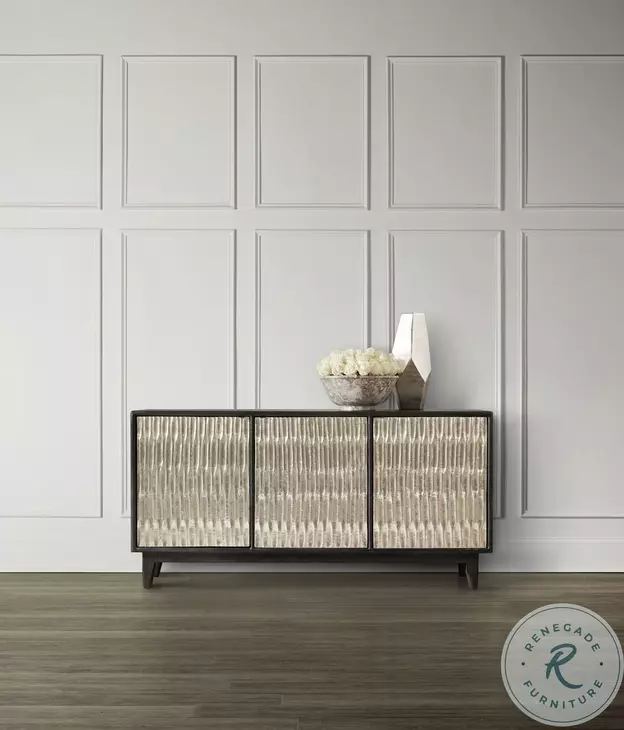 Lustre Charcoal Three Door Credenza
