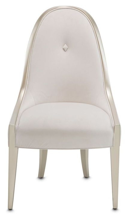 London Crest Creamy Pearl Side Chair