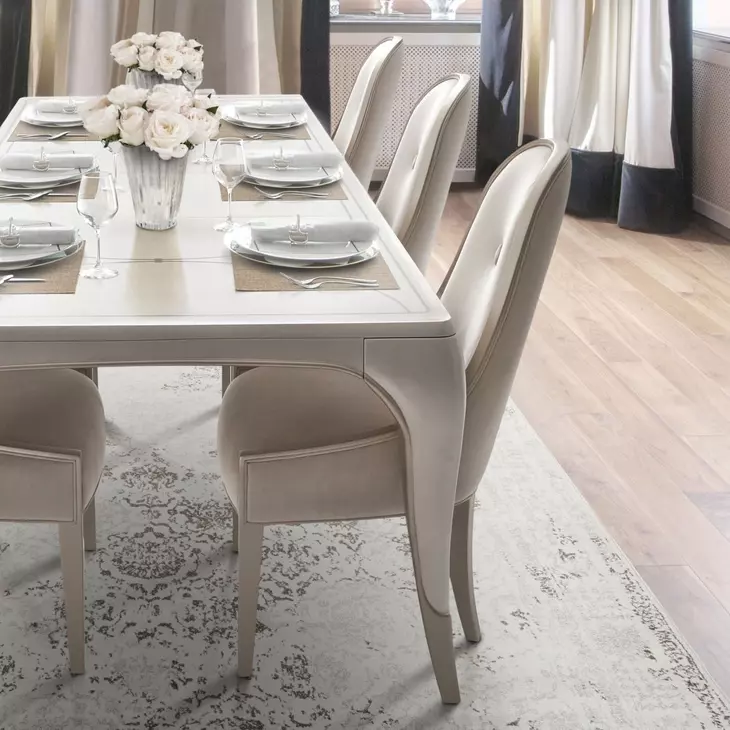 London Place Creamy Pearl Side Chair