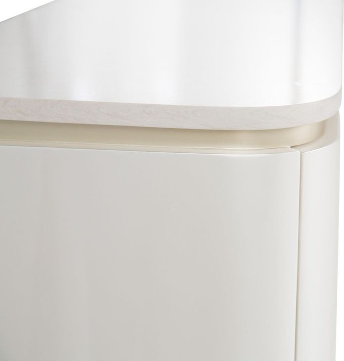 London Crest Creamy Pearl 78" Media Cabinet