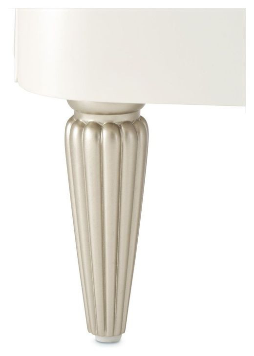 London Crest Creamy Pearl 2 Door Display Cabinet