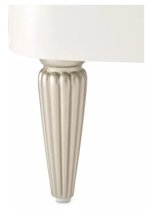 London Place Creamy Pearl 2 Door Display Cabinet