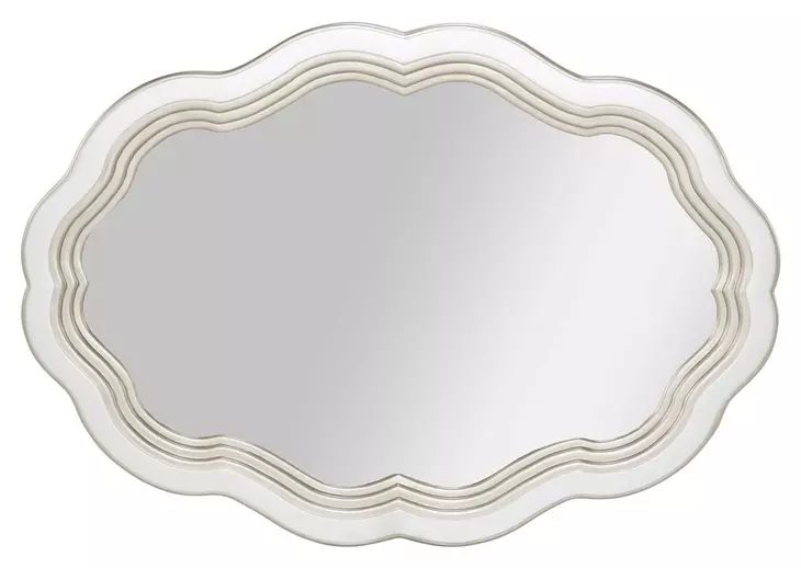 London Place Creamy Pearl Wall Mirror