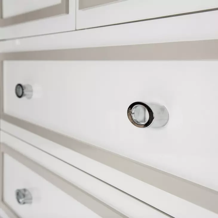 Skyline Cloud White 7 Drawer Chest