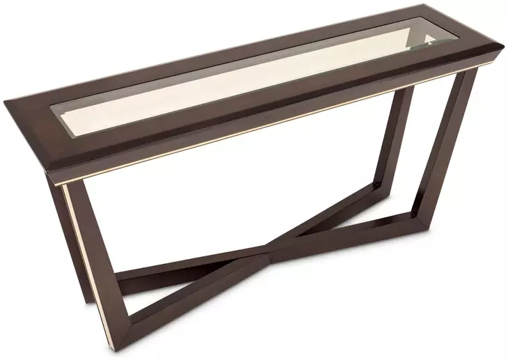Belmont Place Espresso Rectangular Console Table