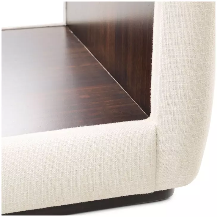 Belmont Place Cream Upholstered 19" Vanity Bench