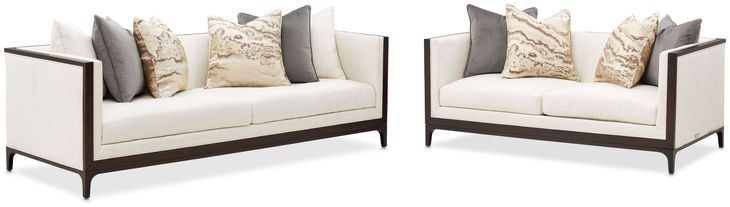 Belmont Place Cream Living Room Set