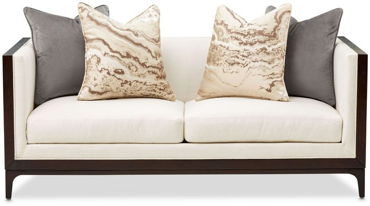 Belmont Place Cream 70" Loveseat