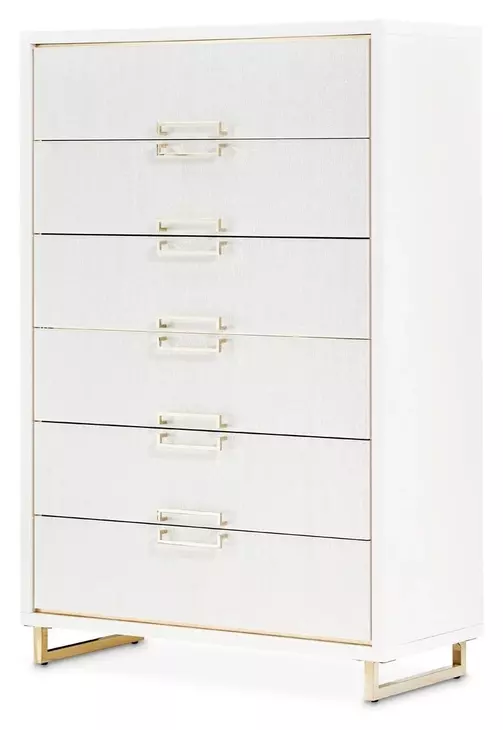 Palm Gate Cloud White Bedroom Set