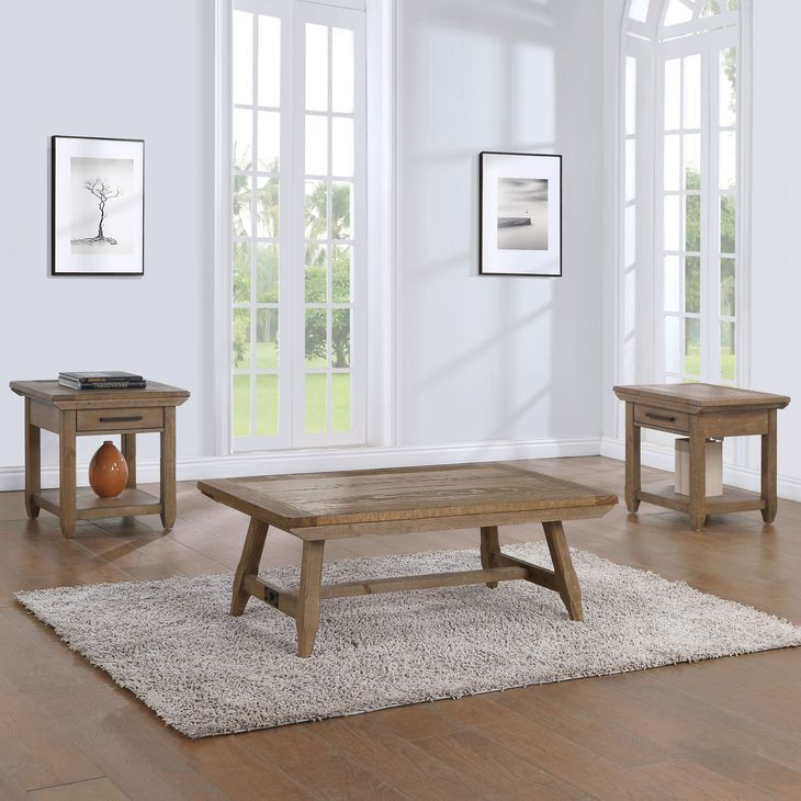 Riverdale Brown Occasional Table Set