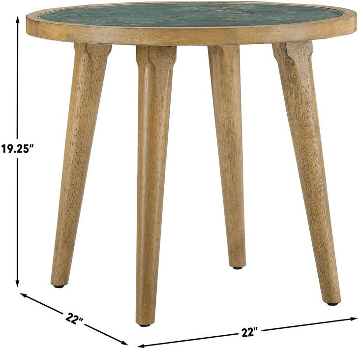 Novato Green Occasional Table Set