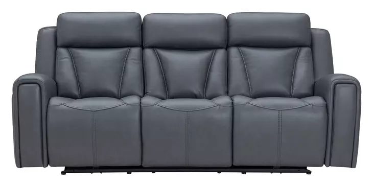 Maveric Bette Lapis 91" Zero Gravity Triple Power Reclining Sofa with Drop Down Table and USB Charging