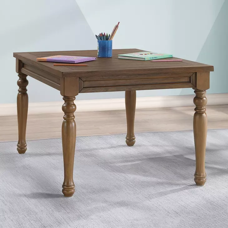 Joanna Brown 42" Rectangular Kids Dining Table