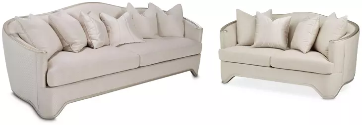London Place Champagne Living Room Set