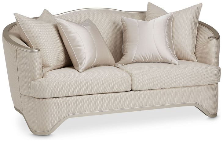 London Place Champagne 71" Loveseat