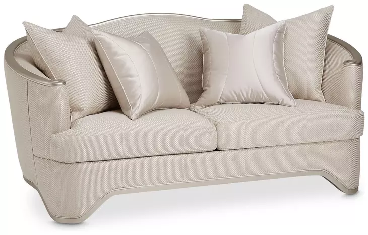 London Place Champagne 71" Loveseat