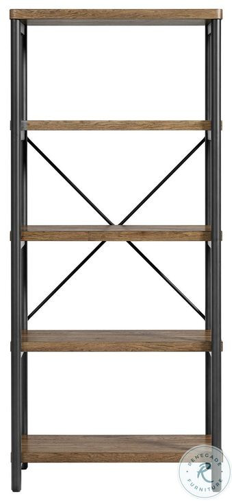 Norcross Hickory 72" Bookcase