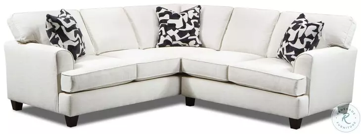 Spencer Sugarshock Blanco 2 Piece RAF Sectional