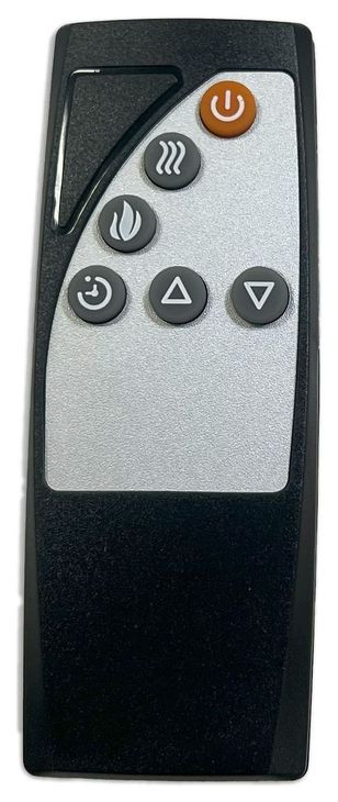 Painted Canyon Distressed Brown 60" TV Stand with Electric Fireplace