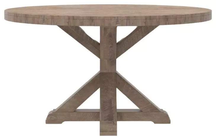 Newberry Weathered Natural 54" Round Dining Table