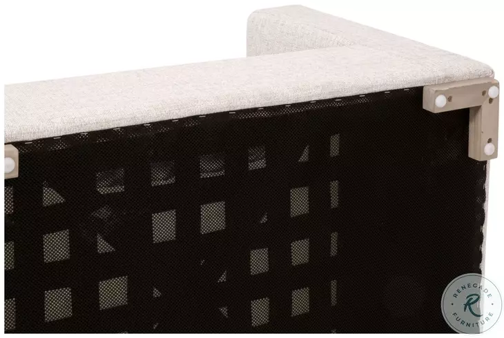 Newport LiveSmart Shapiro Sand Outdoor Performance Fabric Sofa Chair