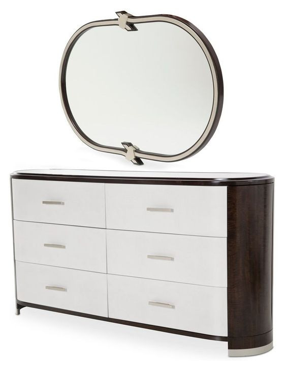 Paris Chic Espresso Upholstered Panel Bedroom Set